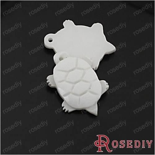 Wholesale 19*13mm White Tortoise Shell Charms Pendants Diy Fashion Findings Accessories 6 pieces(JM4151)