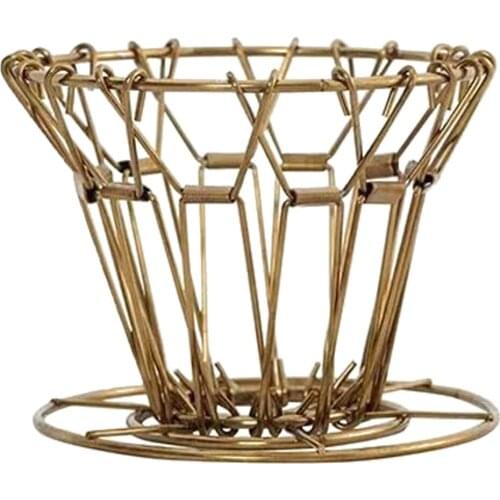Foldable Coffee Drip Support Metal Coffee Filter Holder Stand Cup