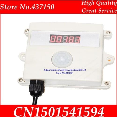 LED Display Radiation Sensor Meter RS485 4-20mA 0-5V output light sensor Illuminance sensor illumination transmitter 65535lux