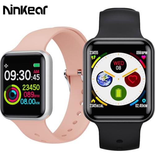 Ninkear SN72 smart watch 1.3 inch sleep heart rate monitor sports pedometer men and women sports smart watch for Apple Android