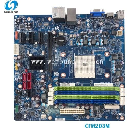 100% Working Desktop Motherboard for K415 CFM2D3M FM2 A75 System Board Fully Tested