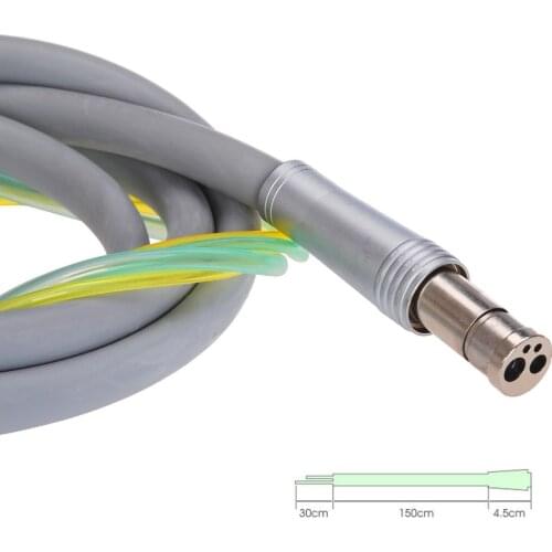 High Quality 5 pcsx Silicone Dental Turbina Handpiece Tubing Hose Tube Connector 4 Hole Midwest dentistry tool dentistry