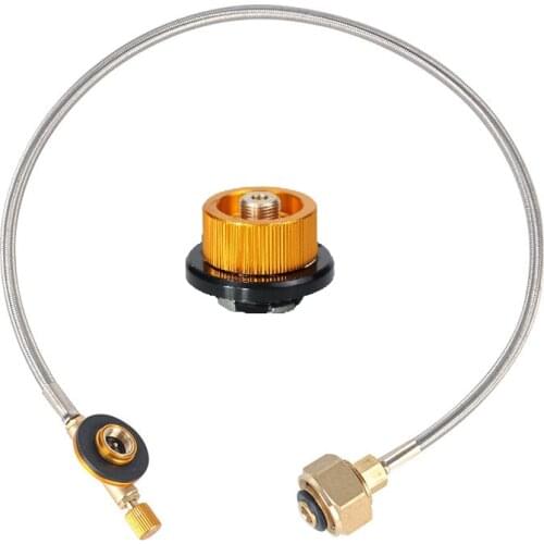 Outdoor Camping Gas Stove Propane Refill Adapter Tank Coupler Adaptor Gas Charging Accessories