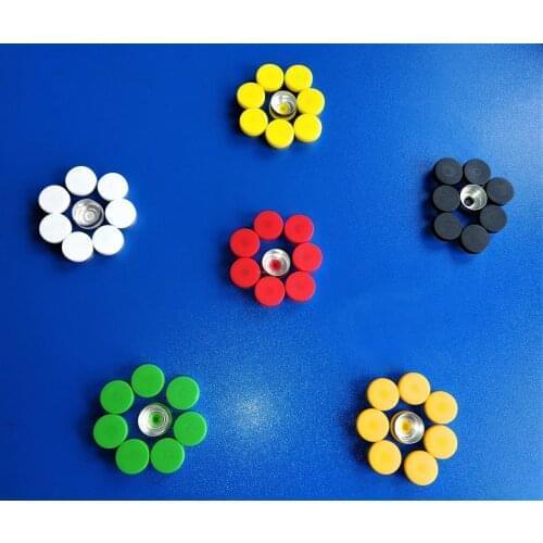 13mm Aluminium Plastic Cap,200pcs/lot!All Kinds Of Colored Plastic Cap. pharmaceutical caps,Closure Caps for crimping glass vial