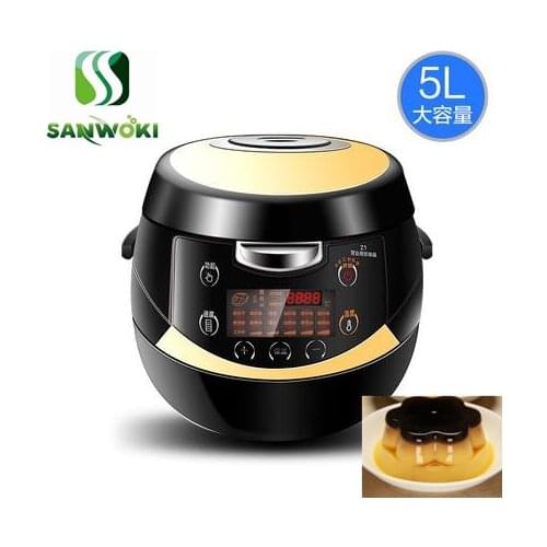 Automatic bubble tea pearl cooker wok Milk tea taro ball cooking pot tapioca pearl boiler pot electrical sago boiling machine