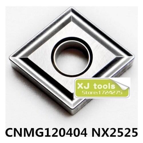 Free shipping 10pcs CNMG120404 NX2525/CNMG120408 NX2525 ceramic inserts for MCLNR/MCKNR/MCMNN,Turning Blades, Matel Ceramic Tips