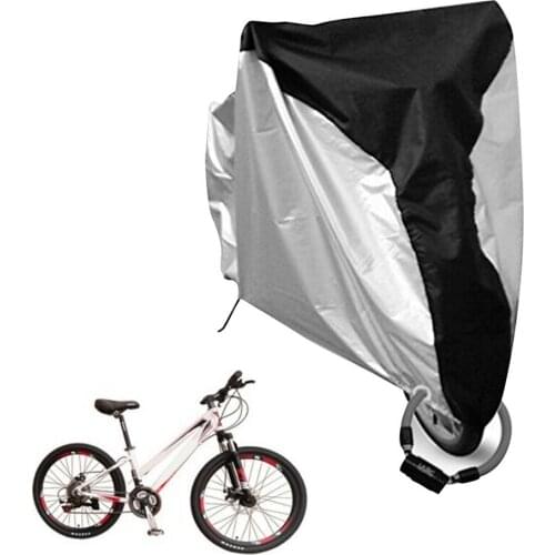 190t Bike Cover Waterproof Dustproof Bike Cover With Lock Holes Bicycle Protective Cover Bicycle Accessories