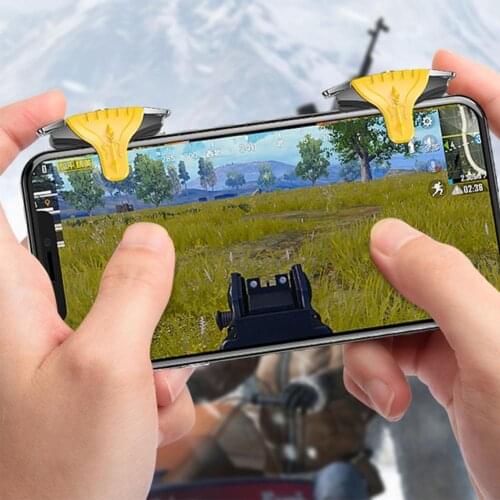 For F01 Gamepad PUBG Mobile Trigger Control Smartphone Gamepad Controller L1R1 Gaming Shooter For IPhone Android