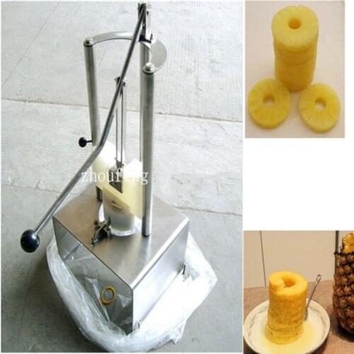 Fresh pineapple peeling core removing machine ZF
