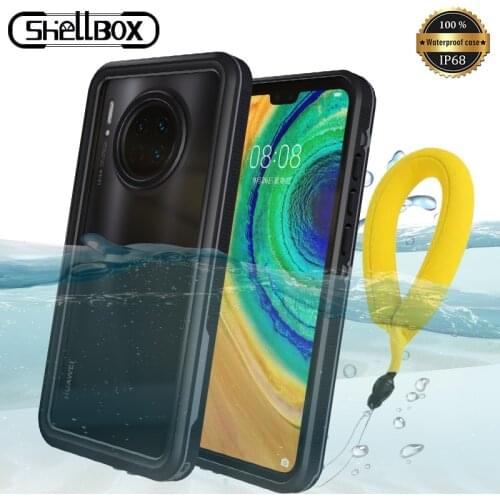 Mate30 Mate20 Pro IP68 Waterproof Case Funda for Huawei Mate 20 Pro 360 Protect Clear Shell Mate 30 Pro Case Water Proof Cover