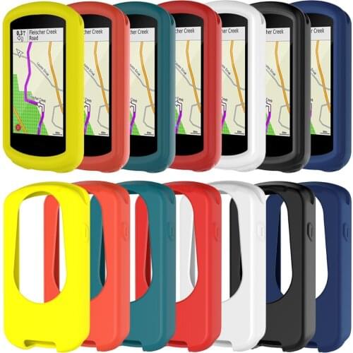 Matte Black Red Soft TPU Silicone Case For Garmin Edge 1030 Plus GPS Anti-knock Silica Gel Case Cover For Garmin Edge 1030 Plus