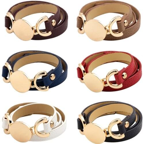 New European and American simple Bracelet original Lady cowhide multi-layer winding Jewelry