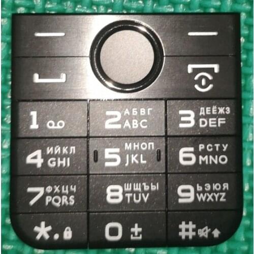 SZWESTTOP Original keypads for Xenium E580 Cellphone,ker button for Xenium CTE580 Mobile Phone,Russian alphabet