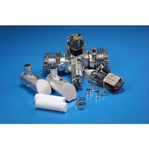 Original DLE111 DLE 111CC Twin Cylinder 2-strokes Gasoline / Petrol Engine for RC Airplane