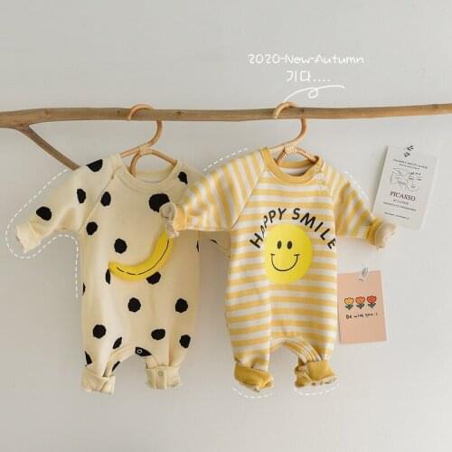 Autumn Baby Rompers Baby Girls Clothes 3D Banana Baby Jumpsuit Smile Infant Girl Clothing
