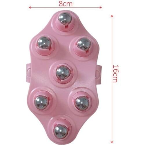 Ball Body Massage Gloves Cellulite Muscle Pain Massager Whole Body Massage Cigarette Pipe Meridian Brush