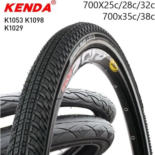 1pc KENDA Bicycle Tire K1098/K1053/K1029/K1176/K1047 Road Bike Tire 700C 700*25C 700*28C700*32C 700*35C/38C Ultralight Bike Part