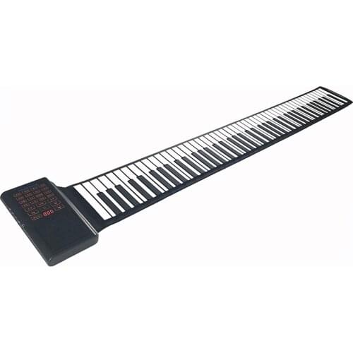 88 Key Roll Up Piano Foldable Electronic Keyboard Piano Children Musical Instrument Built-in speaker charged Midi Keyboard