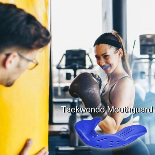 Sports Mouth Guard For Basketball Soccer Hockey Custom-Fit EVA Gel Teeth Mouth Guard Teeth Whitening Trays Mouthguard