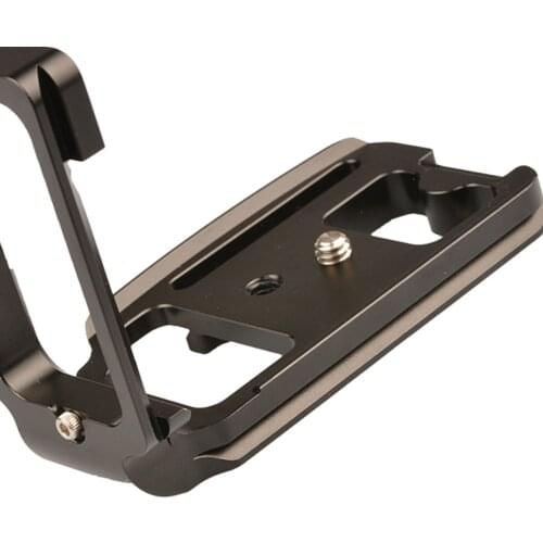 Vertical Plate L Bracket Hand Grip for Nikon D750 1/4" Screw