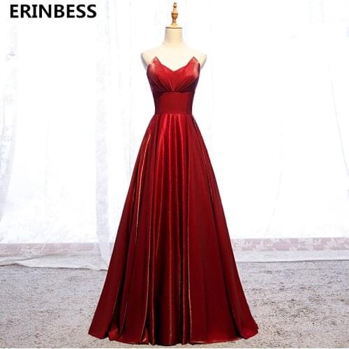 Vintage Long Prom Dresses 2020 Vestido De Festa Sweetheart Red Prom Dress Lace Up Back Formal Party Evening Gowns For Women