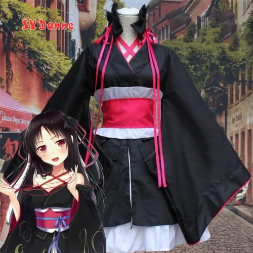 Japanese Kimono cosplay Girls Anime Yaya Cosplay Costume Women Haori Tea Party Princess Dress Comic Exhibition Clothing Set