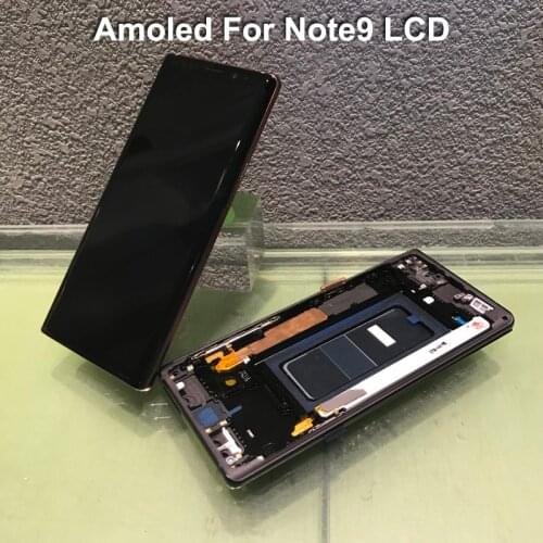 SUPER AMOLED 6.4'' LCD for SAMSUNG GALAXY Note 9 Note9 N960 N960F Display Touch Screen Digitizer Assembly with spot