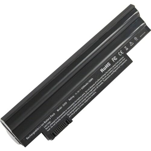 5200mAh for Acer Laptop battery D255 Aspire One D260 2028 2203 2207 for Gateway LT23 LT23 LT2304C AL10A31 AL10B31 AL10G31
