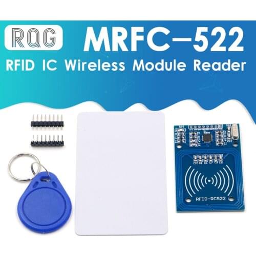 MFRC-522 RC522 RFID RF card sensor module to send S50 Fudan card, keychain watch nmd raspberry pi