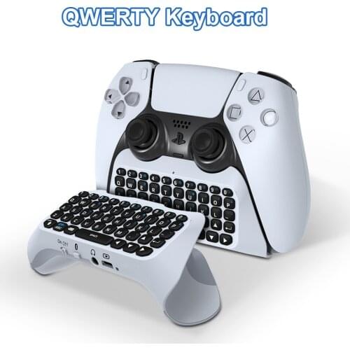 Wireless Gamepad Keyboard Controller for PS5 Dual Sence Built in Speaker