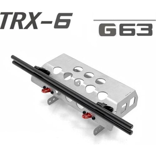 Metal Rear Bumper plate for TRAXXASPARTS TRX-6 G63 6X6 rc parts