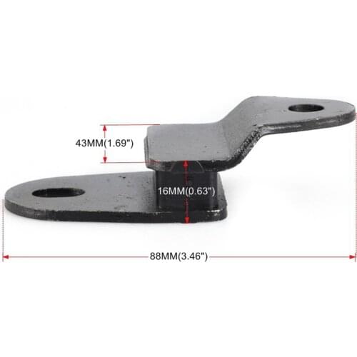 Exhaust Muffler Silencer Mounting Bracket Suitable for Yamaha 87-06 YFZ350