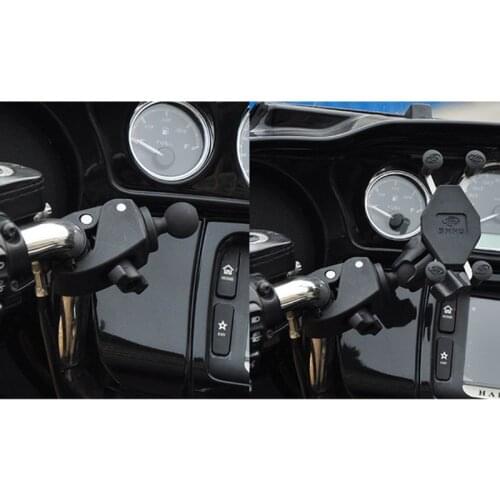 Motorle Bile Handle Bar Rail Mount wi 1 inch Ball Mount for Action Camera for Mount Handlebar Clamp