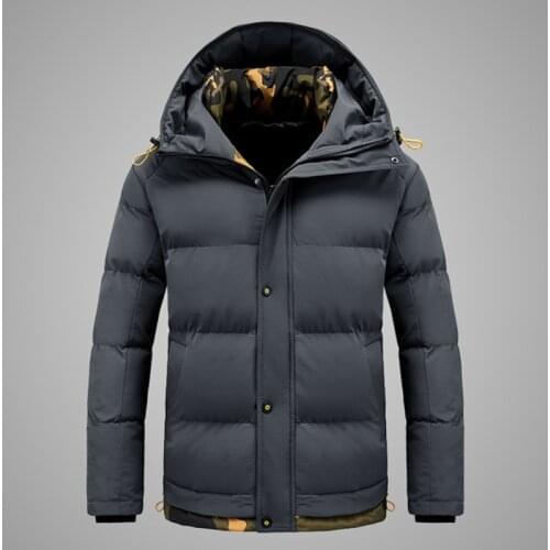 2021 Winter New Mens Casual Warm Thick Waterproof Jacket Parkas Coat Men Autumn Outwear Windproof Hooded Parkas Jacket Men 5XL