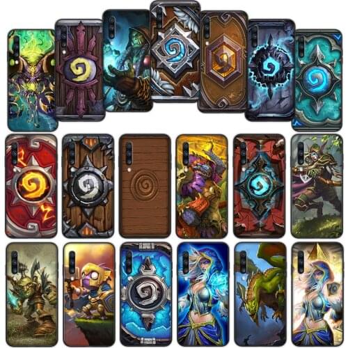 Hearthstone Soft Cover Case for Samsung Galaxy Note 8 9 A01 A60 M10 M20 M30 M40 M30S S8 S9 Plus