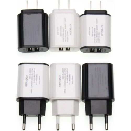 5V 2A EU US Plug Adapter USB Wall Charger Universal For iPhone Samsung Xiaomi Mobile Phone Travel AC Power Chargers