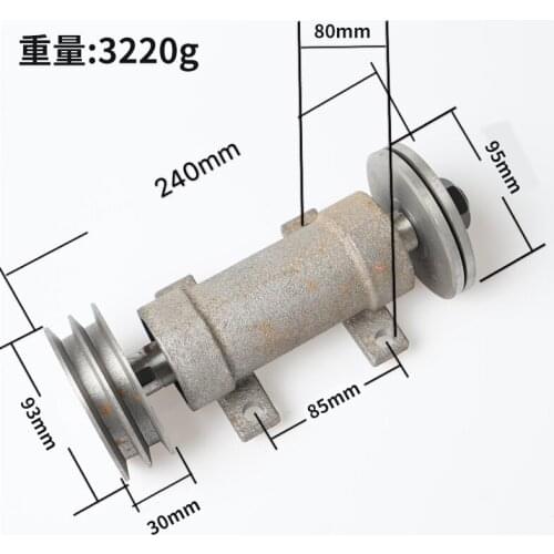 Table saw spindle seat woodworking machinery sliding table saw accessories saw machine splint bearing seat saw spindle spindle