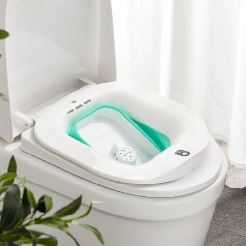 Portable Bidet Sitz Bath Tub Basin for Pregnant Women Elderly Postpartum Hemorrhoids Patient Toilet Sitz Bath Tub Basin Bidet