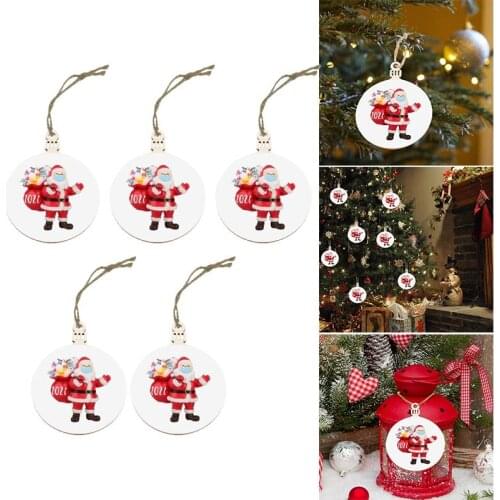 Christmas Decorations Merry Christmas Wooden Decoration Front Door Christmas Wood Chip NW