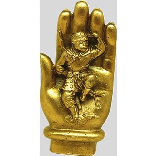 Network selling light pure brass monkey feng shui ornaments / Bergamot defends the evil villains to resolve the villainroom
