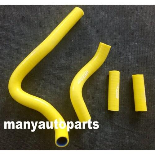 FOR Honda CR250 CR250R CR 250 R 1992-1996 92 93 94 silicone radiator yellow hose