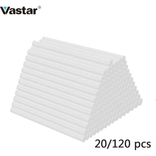 20 120pcs/lot Hot Melt Glue Stick Rod 7mm 11mm For Glue Gun Adhesive sticks for DIY Art Craft Hand Repair Tool Hot Melt Glue Rod