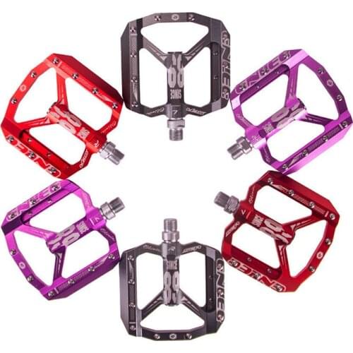 Ultralight Mountain Bike MTB CNC Aluminum Alloy Bicycle Pedal DU Bearings Anti-slip Bicycle Pedals Bicycle Parts