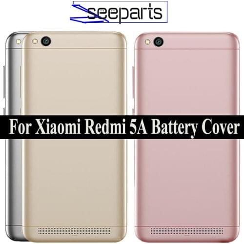 For Xiaomi Redmi 5A Back Cover Rear Battery Door Housing Replacement For Xiaomi Redmi 5A Battery Cover