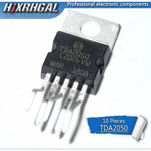10pcs TDA2050A TO220-5 TDA2050 TO-220