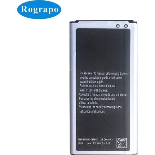 2800mAh EB-BG900BBU Battery For Samsung Galaxy S5 S5 NFC G900 G900S G900I G900F G900H 9008V 9006V 9008W EB-BG900BBE EB-BG900BBC