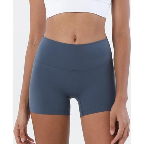 3.0 One Piece Cropped Yoga Shorts Female High Waist Sports Shorts Fitness Gym Exercise Running Training Butt Lifting Tights