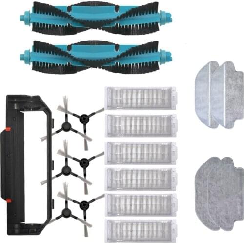 AD-Main Side Brush Disposable Mop Rag for Viomi V2 Pro V3 Mop Filter HEPA V-RVCLM21B Accessories Robot Vacuum Cleaner Parts