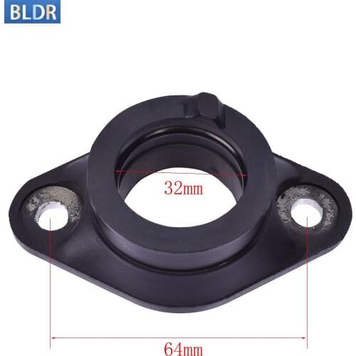 Carburetor Air Inlet Intake Manifold Pipe Interface Adapter Joint Glue For SUZUKI 42A DR200 GS QM GXT DR 200 GXT200 QM200 GS200