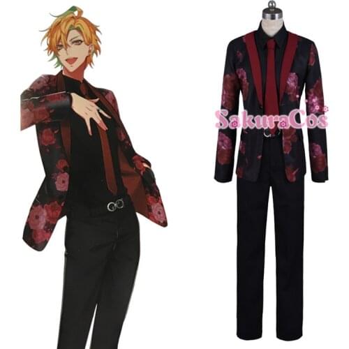 Anime DRB Rap Battle Division Izanami Hifumi ExtraWardrobe01 ANAN Cool Gothic Uniform Cosplay Costume Halloween FreeShipping New